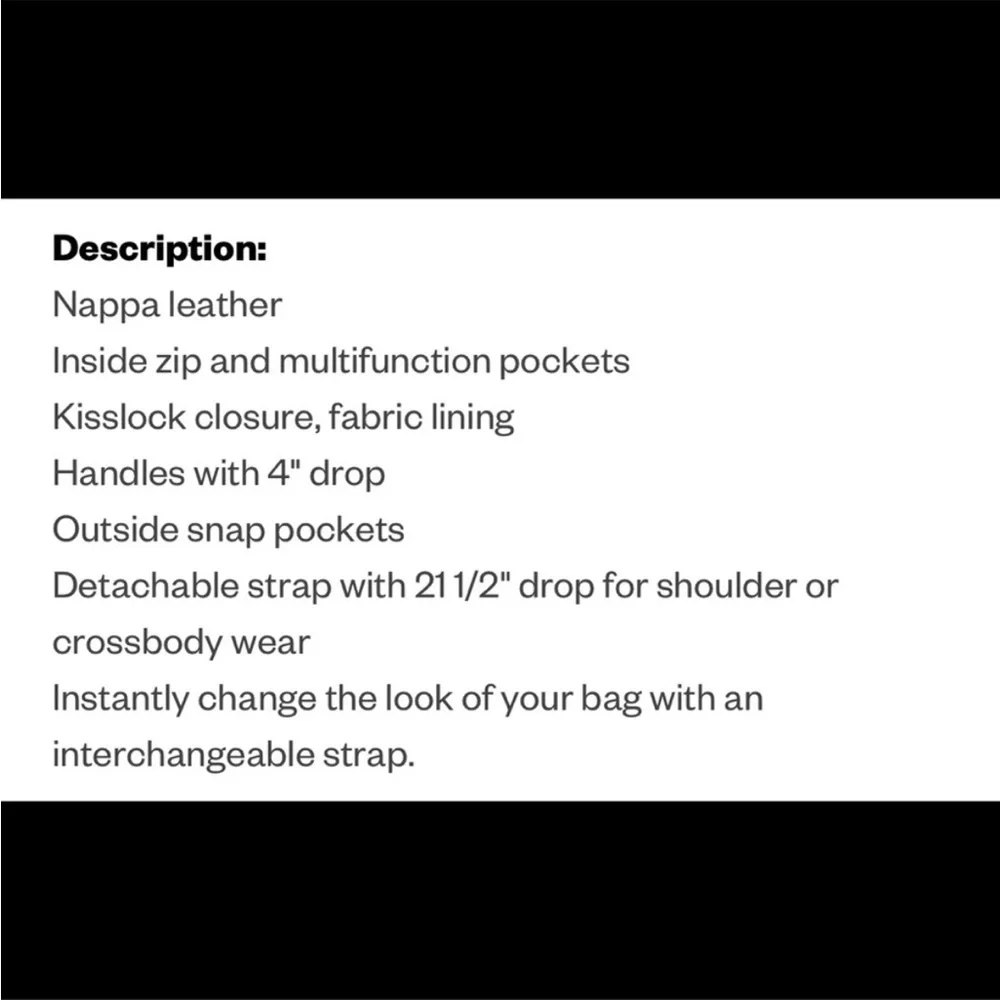 “SOLD” Coach dreamer 21 kisslock - Picture 7 of 8